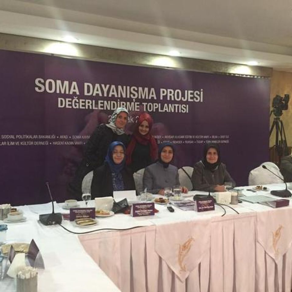 Soma Dayanışma Projesi Değerlendirme Toplantısı